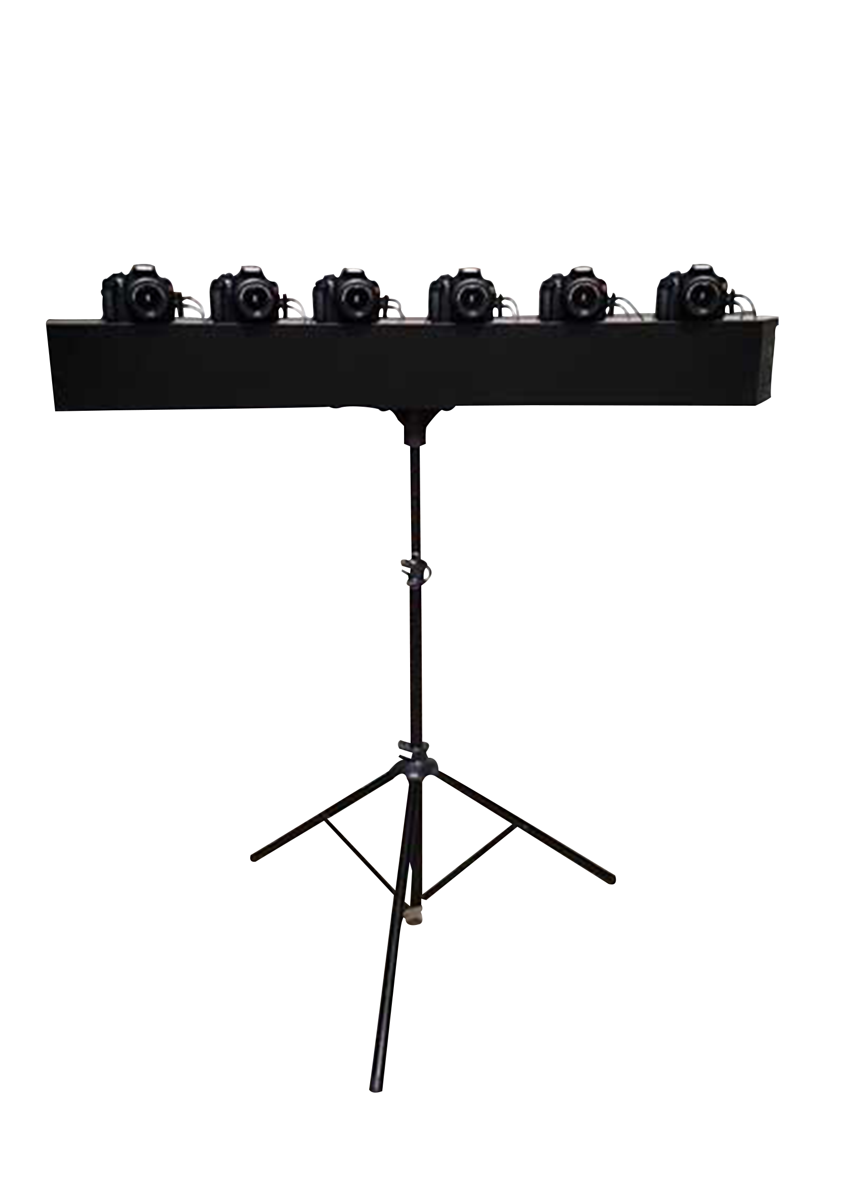 a photo of Maple Leaf Photo Booths's camera array that creates 3d GIFs in NYC, LA, San Francisco, Las Vegas, and beyond.